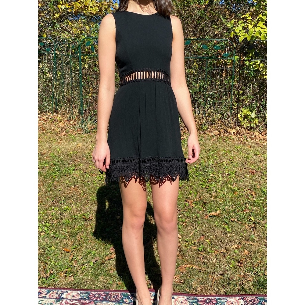Francesca's Black Dress